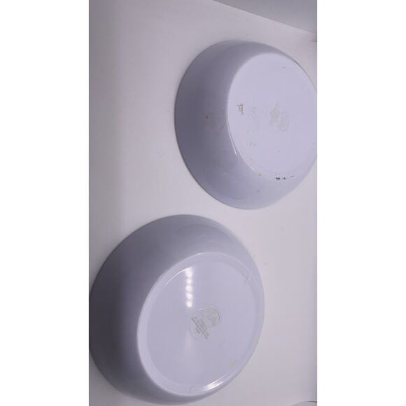 Vintage 1994 Zak Designs Looney Toons Plastic Two Bowl Set Taz Bugs Daffy - Picture 3 of 3